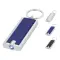 Portachiavi con torcia a LED Castor - Anteprima 1