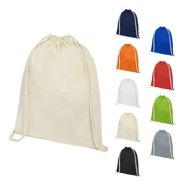Zainetto in cotone a sacca 5L Oregon - Immagine 1