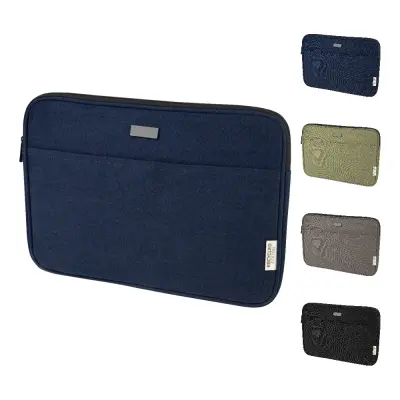 Custodia porta pc 14'' canvas riciclato Oliva - Immagine 1