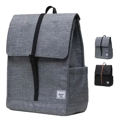 Zaino in materiale riciclato HERSCHEL CITY 16L con stampa