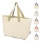 Tote bag pieghevole in cotone riciclato GRS 7L Sierra - Anteprima 1