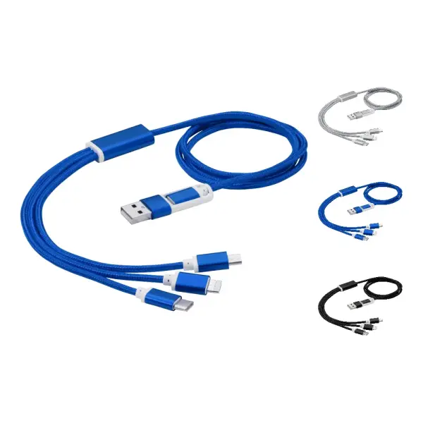 Versatile 5-in-1 charging cable - Immagine 1