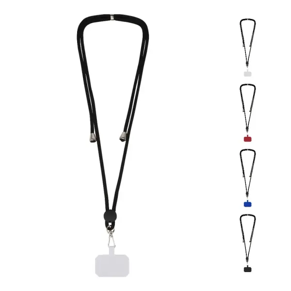 Lanyard per telefono KUBI universale 160 cm con stampa del tuo logo - Immagine 1