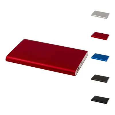 Pep 4000 mAh Type-C recycled aluminium power bank - Immagine 1