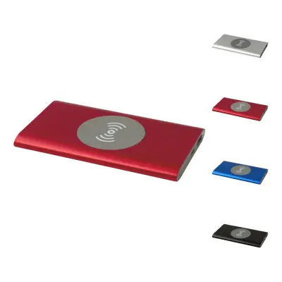 Juice 4000 mAh Type-C recycled aluminium wireless power bank