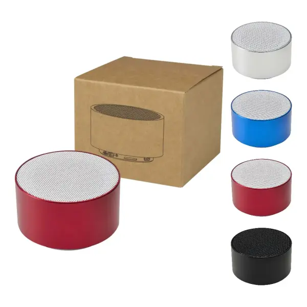 Speaker Bluetooth wireless in alluminio riciclato 3W Ankaa - Immagine 1