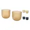 Male 200 ml glass cups - set of 2 - Anteprima 1