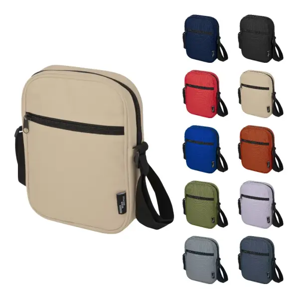 Borsa a tracolla in materiale riciclato Byron 2l - Immagine 1