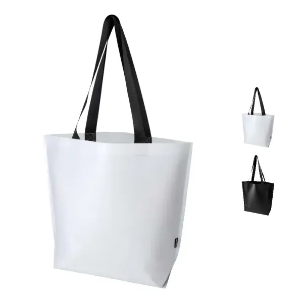 Shopper oversize tessuto doppio Laminato riciclato 30L Duo - Immagine 1