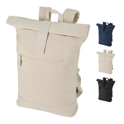 Zaino rolltop per portatile materiale riciclato 16L Recanvas