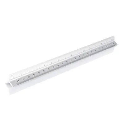 Aluminium triangle rule - 30cm - Immagine 2