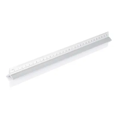 Aluminium triangle rule - 30cm - Immagine 3