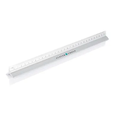 Aluminium triangle rule - 30cm - Immagine 4