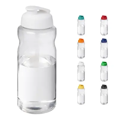 H2O Active Big Base 1 litre flip lid sport bottle - Immagine 1