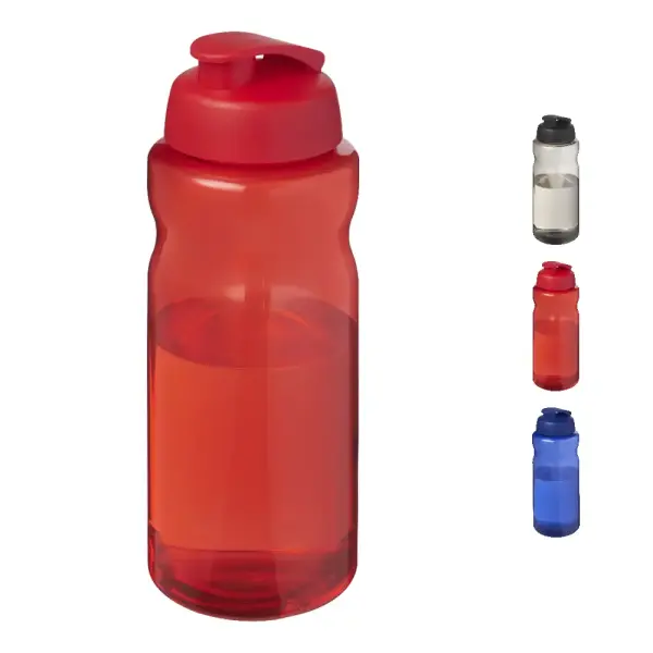 H2O Active Eco Big Base 1 litre flip lid sport bottle - Immagine 1