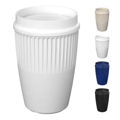 Bicchiere 350 ml coperchio e stampa 360° CIRRUS POP