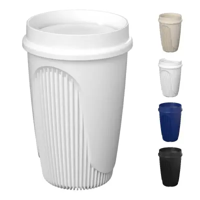 Bicchiere 350 ml coperchio 360° con stampa ALTO POP