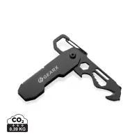 Attrezzo pieghevole e apri pacchi EDC Gear X con moschettone