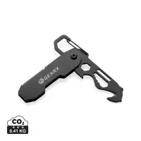 Attrezzo pieghevole e apri pacchi EDC Gear X con moschettone