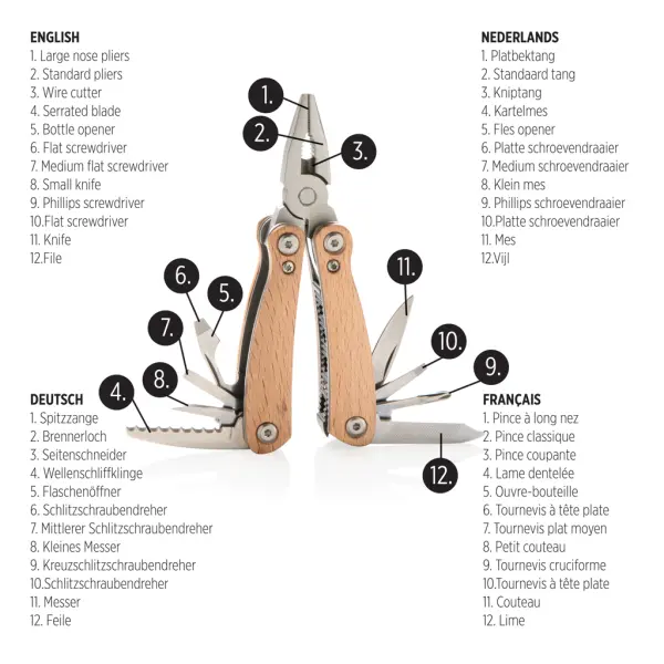 Wood multitool mini - Immagine 4