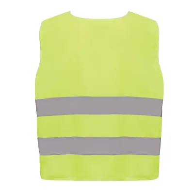 GRS recycled PET high-visibility safety vest 7-12 - Immagine 7