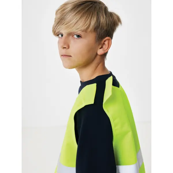 GRS recycled PET high-visibility safety vest 7-12 - Immagine 4