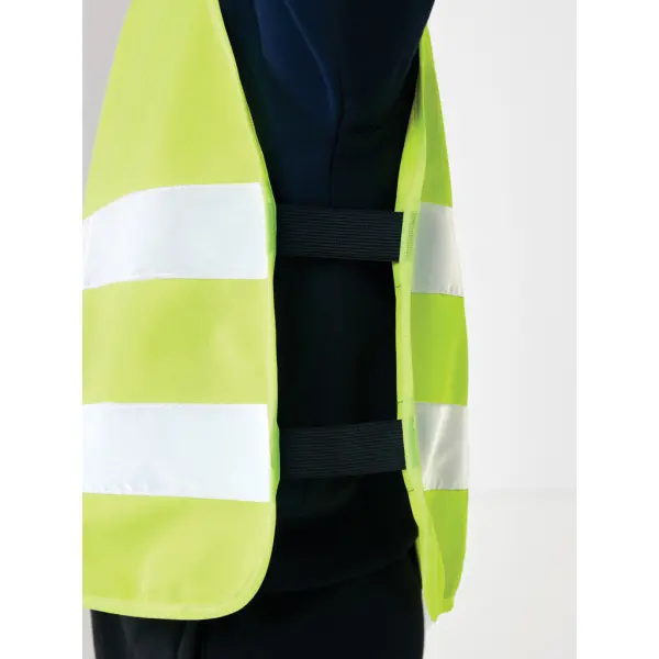 GRS recycled PET high-visibility safety vest 7-12 - Immagine 6