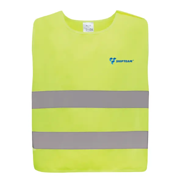 GRS recycled PET high-visibility safety vest 7-12 - Immagine 8