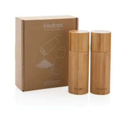 Set sale e pepe Ukiyo in bambù - Immagine 4