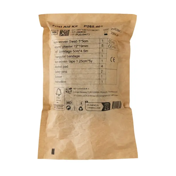 Kit pronto soccorso postalizzabile in PU riciclato RCS - Immagine 9