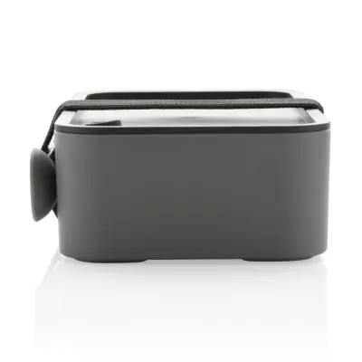 GRS recycled PP lunch box with spork - Immagine 7