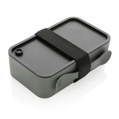 GRS recycled PP lunch box with spork - Immagine 8
