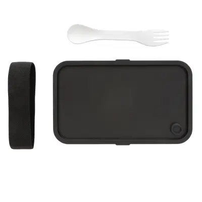 GRS recycled PP lunch box with spork - Immagine 14