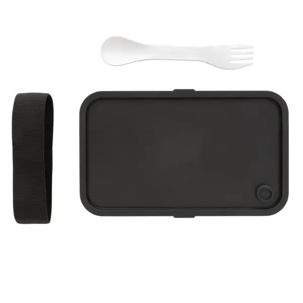 GRS recycled PP lunch box with spork - Immagine 14