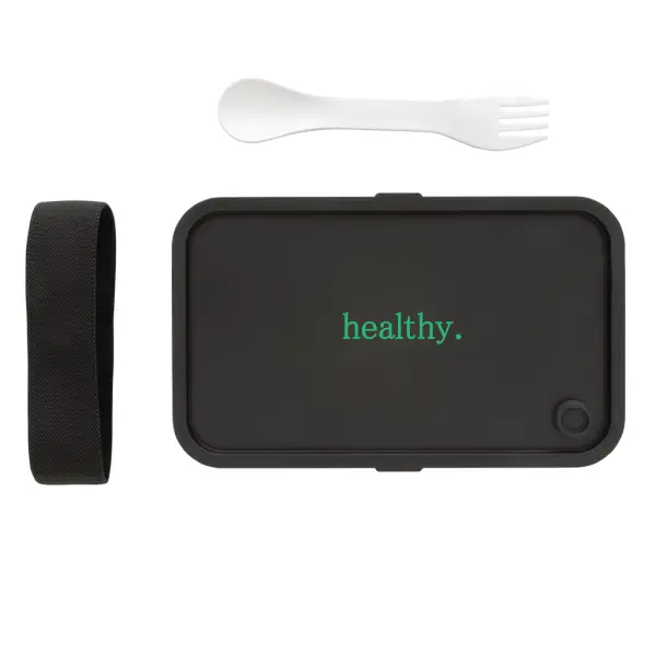 GRS recycled PP lunch box with spork - Immagine 18