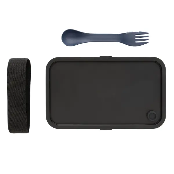 GRS recycled PP lunch box with spork - Immagine 23