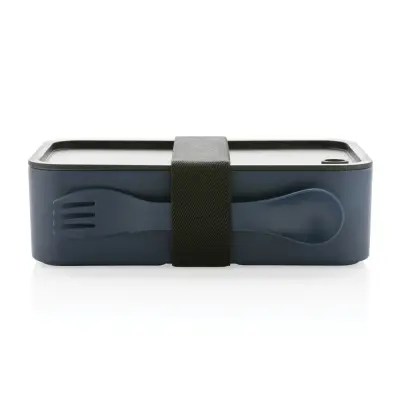 GRS recycled PP lunch box with spork - Immagine 24