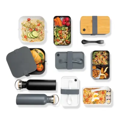 Portapranzo in PP con spork - Immagine 23