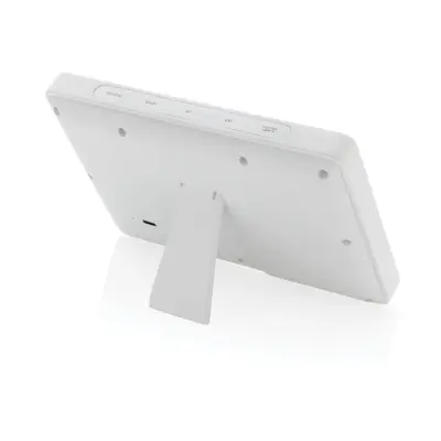 Utah RCS recycled plastic and bamboo LED clock - Immagine 3
