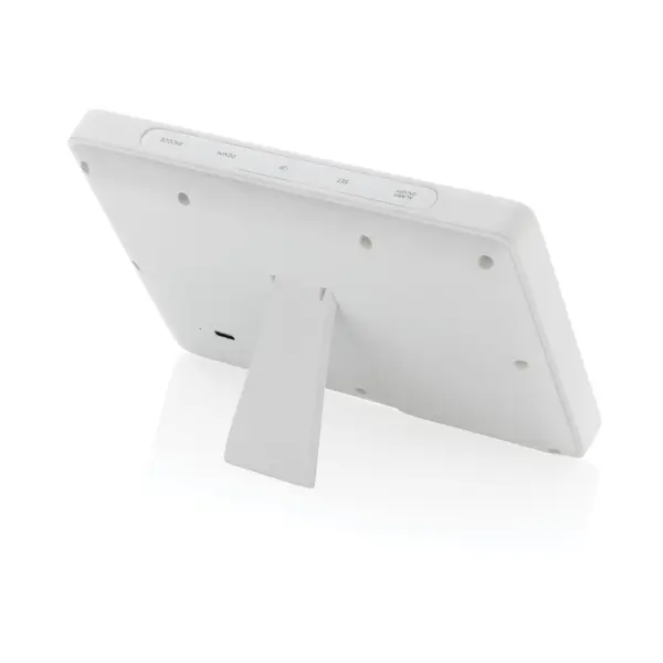 Utah RCS recycled plastic and bamboo LED clock - Immagine 3