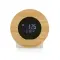 Utah RCS rplastic and bamboo LCD desk clock - Anteprima 2