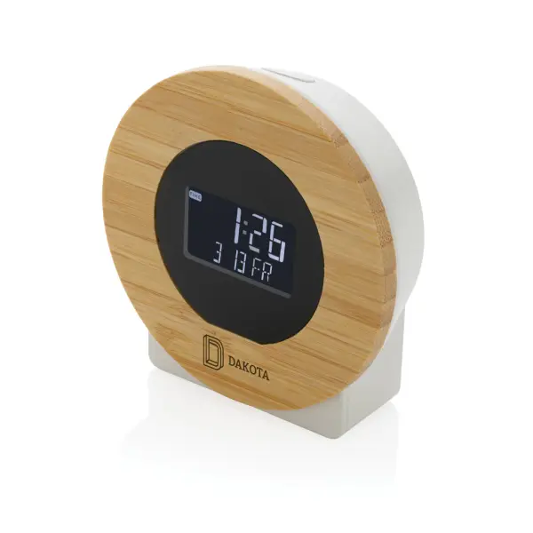 Utah RCS rplastic and bamboo LCD desk clock - Immagine 6