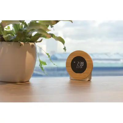 Utah RCS rplastic and bamboo LCD desk clock - Immagine 7