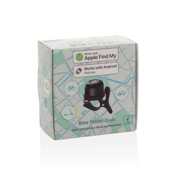 Campanello bici FINDER BIKE DUAL RCS con stampa, IPX5 - Immagine 5