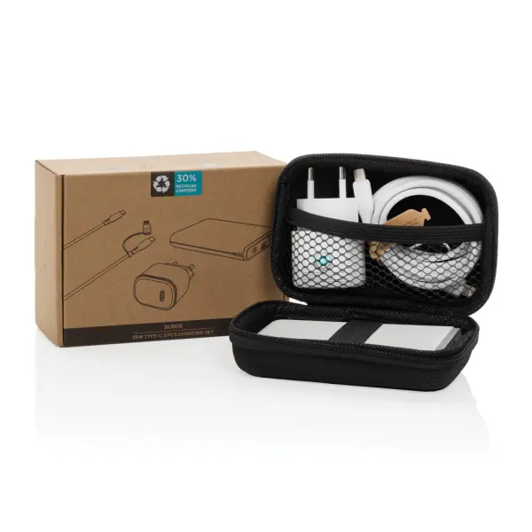 Set ricarica type C 20W 3 pezzi Surge in rPET RCS - Immagine 4