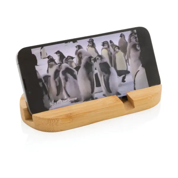 Porta tablet e smartphone in bambù - Immagine 5