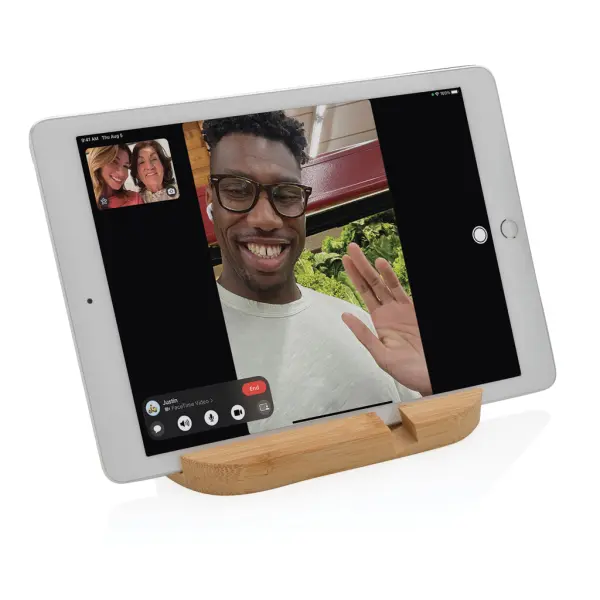 Porta tablet e smartphone in bambù - Immagine 6