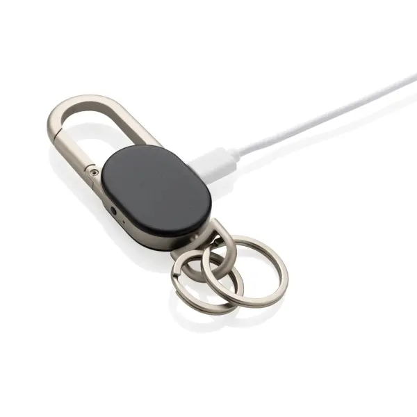 Keyfinder keychain with worldwide locating and USB C - Immagine 7