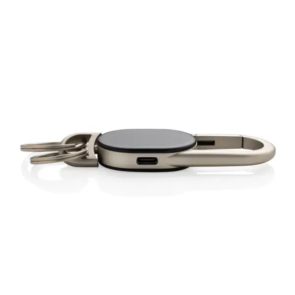 Keyfinder keychain with worldwide locating and USB C - Immagine 4