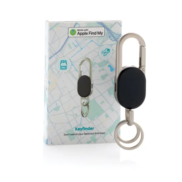 Keyfinder keychain with worldwide locating and USB C - Immagine 5